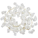 Artificial Silk Rose Flower Cherry Blossom Garland Vines, 144 Head, 180cm