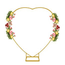 Heart Arch Stand Metal Backdrop Stand Garden Arbors