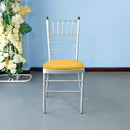 Spandex Seat Pad Covers for Chiavari Wedding Chairs