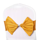 Wider Chair Bows Sash Band with Slider Buckle, Stretchy Fabric Chair Band Sash, Elastic Chair Band for Chairs Decor