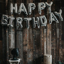 Happy Birthday Foil Balloon Banner