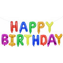 Happy Birthday Foil Balloon Banner