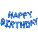 Happy Birthday Foil Balloon Banner