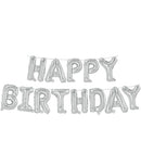 Happy Birthday Foil Balloon Banner
