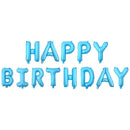 Happy Birthday Foil Balloon Banner
