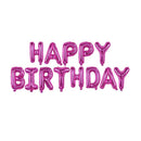 Happy Birthday Foil Balloon Banner