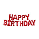 Happy Birthday Foil Balloon Banner