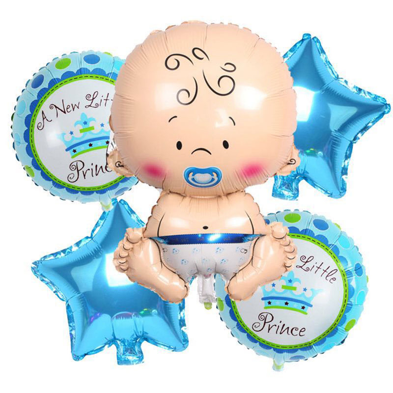 Baby Shower Foil Balloon Set