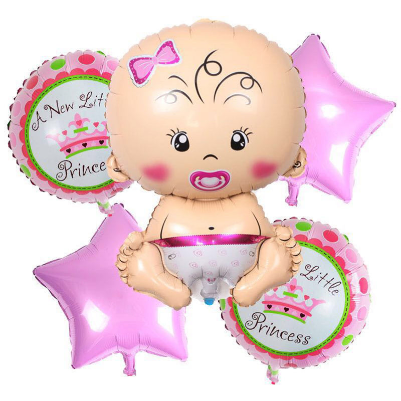 Baby Shower Foil Balloon Set