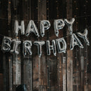 Digit 1 Balloon & Happy Birthday Foil Balloons for Birthday Party Supplies