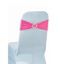 Spandex Chair Band with Slider Buckle Stretchy Chair Band Sash