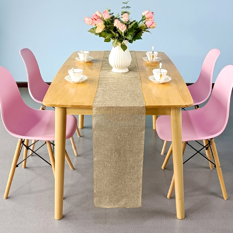 Hessian Table Runner, 29cm x 275cm Jute Fabric Dining Tableware