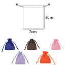 10pcs Burlap Bags with Drawstrings, 7x9cm Gift Bags
