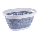 Foldable  Oval Collapsible Laundry Basket 16L