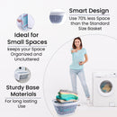 Foldable  Oval Collapsible Laundry Basket 16L