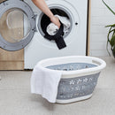 Foldable  Oval Collapsible Laundry Basket 16L