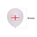 St. George Cross Printed Latex Balloons