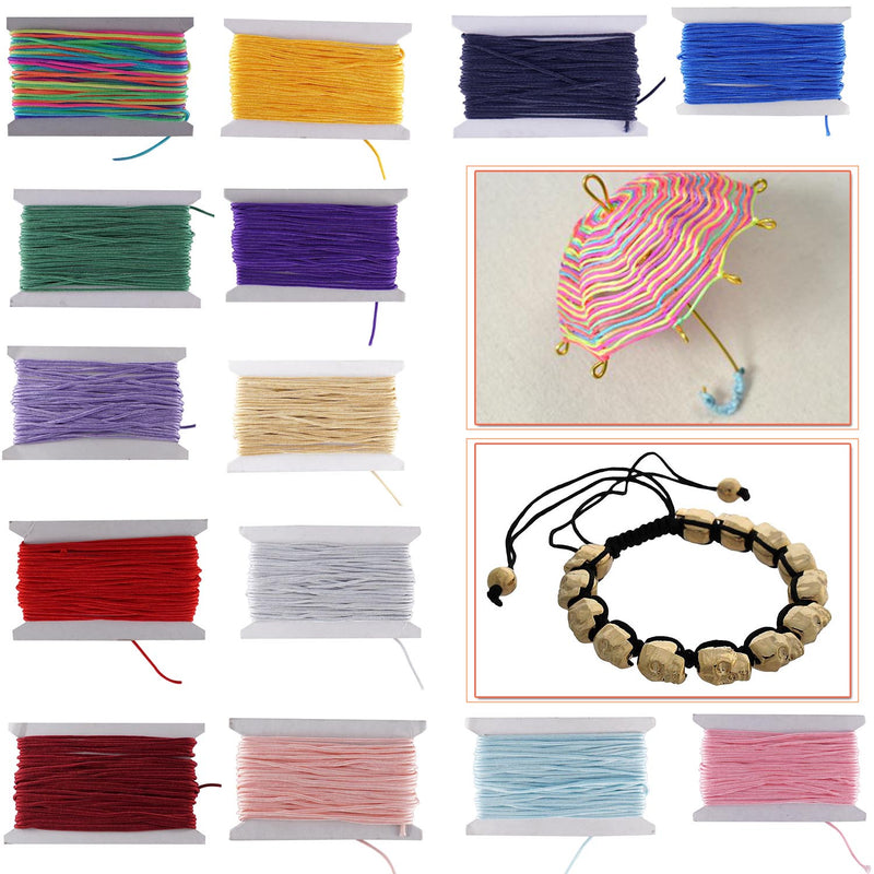 Nylon Braided Cord for Gear Making, DIY Accessories, Gardening Plant and Crafts, Aluminium Blind Shade