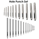 Hole Punch Steel Hollow Punch for Leather, Paper, Plastic, Rubber, and Vinyl