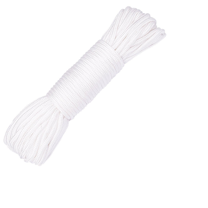 Nylon Braided Cord for Gear Making, DIY Accessories, Gardening Plant and Crafts, Aluminium Blind Shade