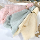 Fringe Cotton Cloth Napkin for Dinner,