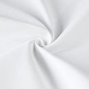 White 220GSM Polyester Table Napkins with hemmed Edges, 20-inch