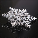 Napkin Ring with Snowflakes Design Serviettes Buckle for Christmas Lunch Holiday Dining Party