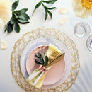 Napkin Holder Ring Serviettes Buckle -  Hammered Design