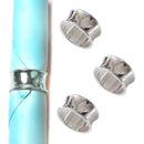 Napkin Holder Ring Serviettes Buckle -  Hammered Design