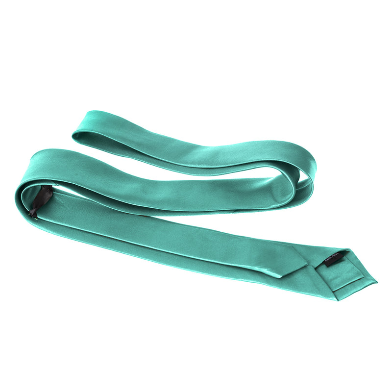 Satin Polyester Skinny Neck Tie