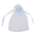 100pcs Organza Bags Drawstring Gift Pouches, 7x9cm