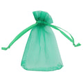 100pcs Organza Bags Drawstring Gift Pouches, 7x9cm