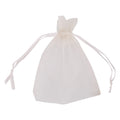 100pcs Organza Bags Drawstring Gift Pouches, 7x9cm