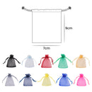 100pcs Organza Bags Drawstring Gift Pouches, 7x9cm