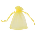 100pcs Organza Bags Drawstring Gift Pouches, 7x9cm