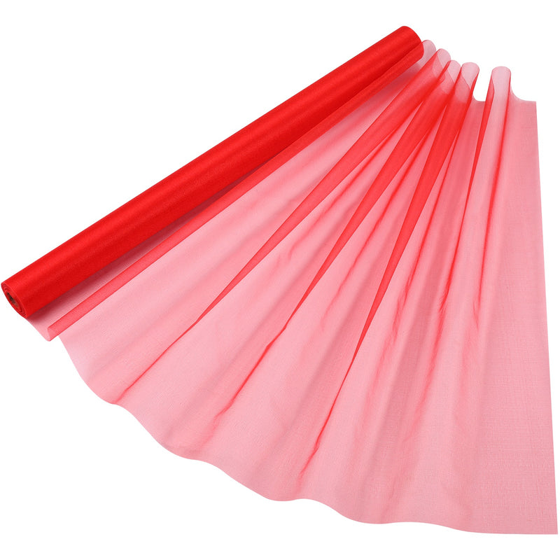 Organza Roll Sheer Fabric for Party Favours Supplies- 70cm x 15m