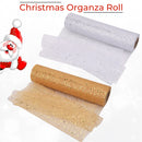 Glitter Mesh Tulle Fabric Roll - 29cm x 25m
