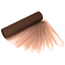 Organza Roll Snow Sheer Glitter Fabric for Wedding, Chair Sash, Party Decor - 29cm x 25m