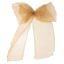 Organza Chair Sashes Wider Fuller Bow for Party Decoration, 17cm x 280cm