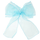 Organza Chair Sashes Wider Fuller Bow for Party Decoration, 17cm x 280cm