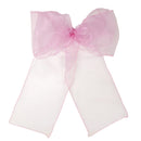Organza Chair Sashes Wider Fuller Bow for Party Decoration, 17cm x 280cm