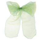 Organza Chair Sashes Wider Fuller Bow for Party Decoration, 17cm x 280cm