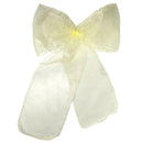 Organza Chair Sashes Wider Fuller Bow for Party Decoration, 17cm x 280cm