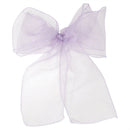 Organza Chair Sashes Wider Fuller Bow for Party Decoration, 17cm x 280cm