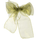 Organza Chair Sashes Wider Fuller Bow for Party Decoration, 17cm x 280cm