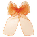 Organza Chair Sashes Wider Fuller Bow for Party Decoration, 17cm x 280cm