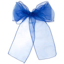 Organza Chair Sashes Wider Fuller Bow for Party Decoration, 17cm x 280cm