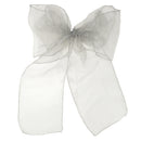 Organza Chair Sashes Wider Fuller Bow for Party Decoration, 17cm x 280cm