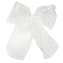 Organza Chair Sashes Wider Fuller Bow for Party Decoration, 17cm x 280cm