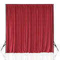 Premium Dutch Velvet Curtain Backdrop Wrinkle-Free Polyester Fabric Background with Drapes for Weddings, Birthday Parties, Event Photography Decoration